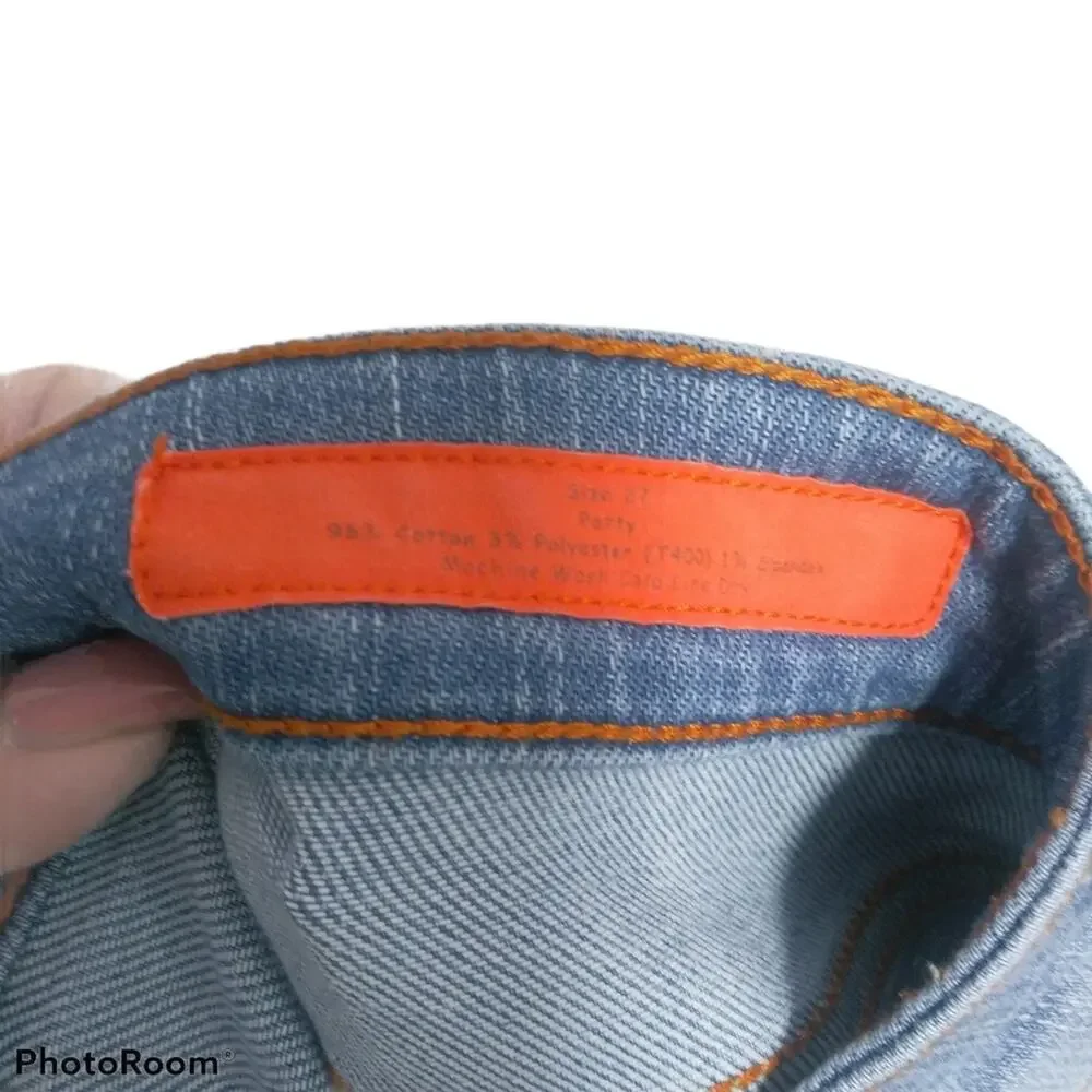Jean Shop PATTY DESTROYED JEANS Light Wash 27